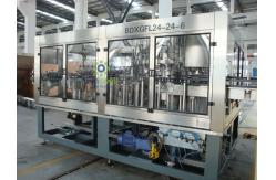 China 3in1 Monoblock Beer Filling Machine Automatic For Glass Bottle XGF18-18-6 supplier