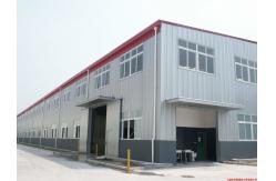 China Q235 Q345 Prefab Insulated Warehouse Steel Structure Multi Span supplier