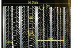 China 610x2400mm Hot Galvanized Galvanized Lath Mesh Versatile Rib Lath For Plaster supplier