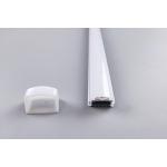 12V Rigid LED Aluminium Profile , Led Strip Light Mounting Channel