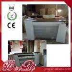 Used Beauty Salon Furniture Front Desk Cheap Checkout Counter Luxury Reception Table for sale
