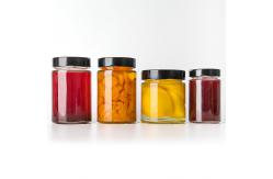 China Wholesale Cheap Glass Transparent Chili Jam Sealed Luxury Hexagon Honey Jar supplier