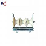 Three Nylon Sheaves Overhead Line Conductor Stringing Blocks Stringing Of Transmission Line for sale