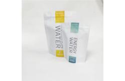 China Custom Plastic Mylar Stand Up Zipper Pouch Bags For Bath Bomb Packaging supplier