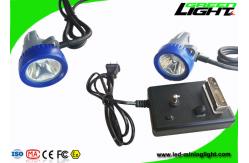 China Rechargeable Mining Cap Lights 15000lux Brightness High Beam IP68 1000 Cycles supplier