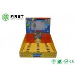 Custom Printed Recyclable Retail Promotion Cardboard Counter Display Boxes With Holes