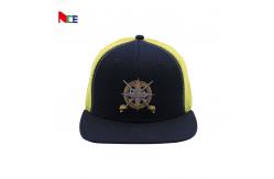 China Richardson 112 6 Panel Trucker Snapback Cap Polyester Cotton Material supplier
