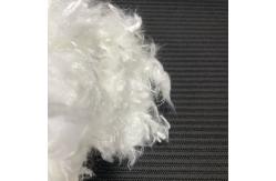 China Virgin Down-Like Microfiber 0.7D*12MM, Ultra Soft Fluffy Siliconized Polyester Staple Fiber for Bedding Filling Garment Lining supplier