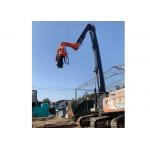 13.5m Hydraulic Excavator 20-85 Ton Pile Driver Arm With Heavy Duty Welding Design for sale