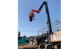 China 25ton-28tonne Excavator Pile Driving Arm For Piling Higher supplier