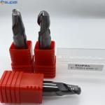 High-Hardness End Mills For Cutting Stainless Steels Copper Alloy Tailored Shank Diameter And Coating for sale