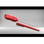 Heat Proof Waterproof Meat Thermometer With Probe Hamburger Running Water Washed