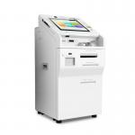 Intelligent RRID Card Reader Video Teller Machine A4 Printer Self Service Customized for sale