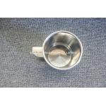 Traditional Crafts 10cm Height Stainless Steel Mug Cup Simple Design for sale