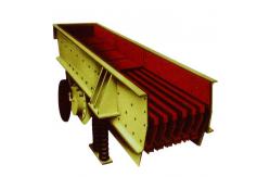 China Continuous Smooth Vibration 700 TPH Ore Vibrating Feeder For Mining supplier