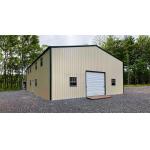 Prefabricated Steel Structure Warehouse For Workshop / Poultry House