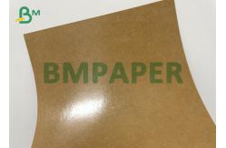 China 300g + 18g PE Coated Brown Kraft Paper In Packing And Printing supplier