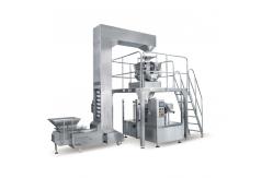 China Multi Head Dry Fish Pouch Auto Weighing Packing Machine supplier