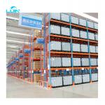 Q235 Heavy Duty Storage Racks 40 Foot Container Adjustable Pallet Shelving System
