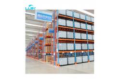 China Q235 Heavy Duty Storage Racks 40 Foot Container Adjustable Pallet Shelving System supplier