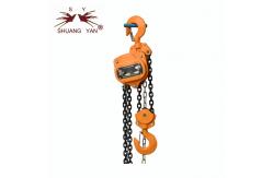 China Reliable Manual Chain Block , Chain Hoist Accessories Safe Mechanical Brake supplier