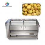 1500mm Brush Roller Potato Washing And Peeling Machine for sale