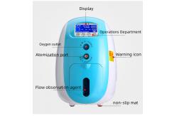 China Flow Adjustable 1l Oxygen Concentrator Machine With Atomizer Low Noise supplier