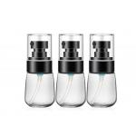Transparent 30ml  Cosmetic PETG Bottles Cream Liquid Foam Pump Bottle for sale