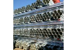 China Round Shape DN65 DN80 Galvanized Steel Pipe 20CrMo 40CrMo Q345 Building Frame Structure supplier