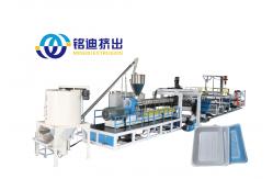 China PC PMMA PS MS Transparent Board Production Line Plastic Sheet Extruder supplier