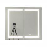LED Bathroom Mirrored Medicine Mirror Cabinet with High output 2835 SMD LED strip IP44 for sale