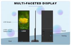 China Qunmao Factory Lcd Display Bank Digital Signage with Window/Android System supplier