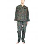 Woodland Camo Functional BDU Military Uniform For Combat And Outdoor Activities for sale