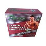 Whey Protein Packaging Paper Square Box / Pharma Box Embossing And Debossing Finish