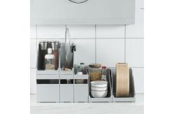 China 180mm Seasoning Plastic Cupboard Storage Boxes Kitchen Plastic Storage Organizer supplier