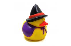 China Duck Shape Rubber Bath Toys Police Floating Bath Safe Rubber Duck Soft Feeling supplier