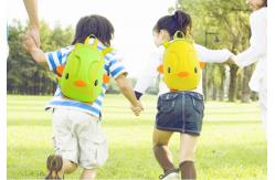 China Yellow Kids Toddler Backpack For School Duck Shape 10-20L Capacity supplier