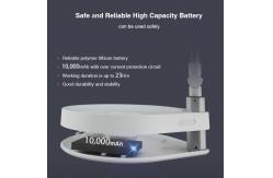 China Rechargeable Portable Foldable Fan Remote Control 10000mAh Battery With Timer Function supplier