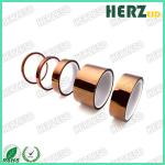 Gold Anti Static Polyimide Pcb Masking Adhesive Tape For High Temperatures for sale