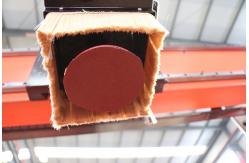 China Redwood Slab Sanding Machine / Log Planer Planks Polishing Machine 3kw supplier