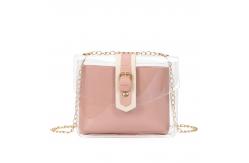 China Summer Transparent Clear PVC Jelly Shoulder Bag supplier