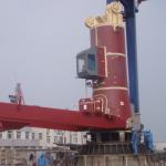 CE Passed Steel 40t 26m Marine Deck Davit Crane for sale