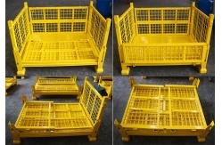 China Wire Mesh Metal Cages & Pallets Containers Stackable Stillage supplier