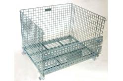China High Strength Wire Mesh Stillage Rigid Heavy Duty Wire Mesh Baskets supplier
