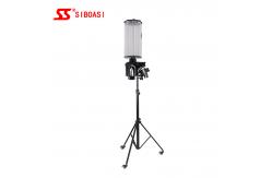 China S3025 Shuttlecock Badminton Feeder Machine Beginner Level Speed Adjustable supplier