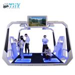 Interactive 9D Virtual Reality Simulator 4 Players VR Battle Gun Shooting Simulator for sale