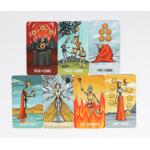 Customized Gold Foil Stamping Tarot Cards Paper Oracle Cards With Gilded Edges
