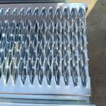 Strong And Sturdy Serrated Steel Grating With 50MM And 100MM Bar Spacing for sale