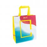 Eco  8 Color Flexo Printing Personalized Paper Bags With Handles for sale