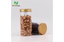 China 300ml Plastic Food Jars With Gold Lids Plastic Storage Container supplier